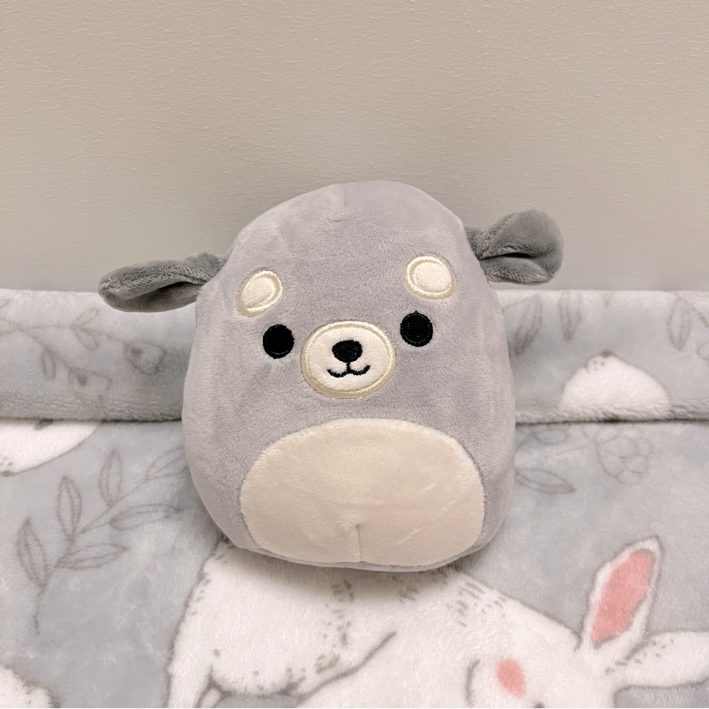 Brian the bulldog Squishmallows 5”